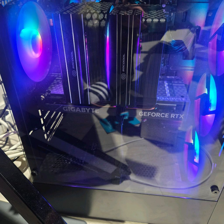 컴퓨터 모니터 본체 팝니다.rtx 4060 라이젠 7500f 이미지