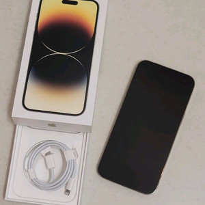 SKT 아이폰14 pro골드 128G. 풀박스 AAA급 판매합니다 이미지