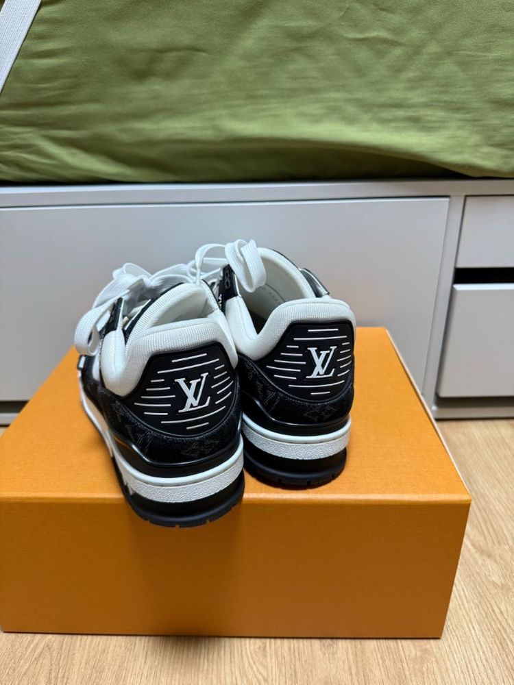 (새상품급) 루이비통 LV 트레이너 데님 스니커즈 7사이즈 이미지