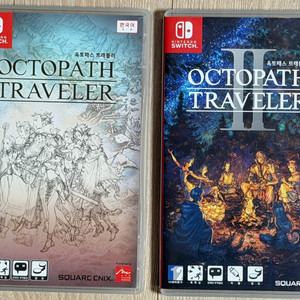 닌텐도 스위치 옥토패스 트래블러 1, 2 일괄 판매 이미지