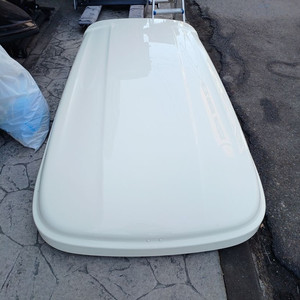 코란도투리스모 화이트 상태좋은 코토 일체형루프박스 이미지