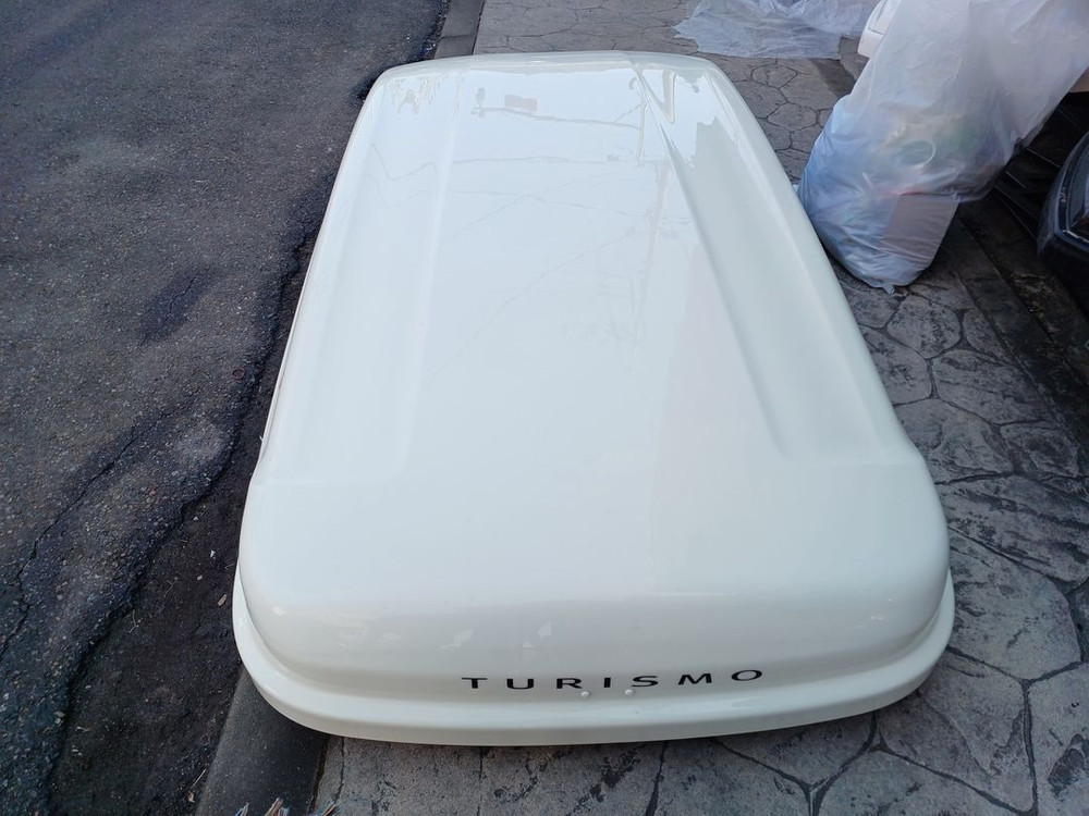 코란도투리스모 화이트 상태좋은 코토 일체형루프박스 이미지