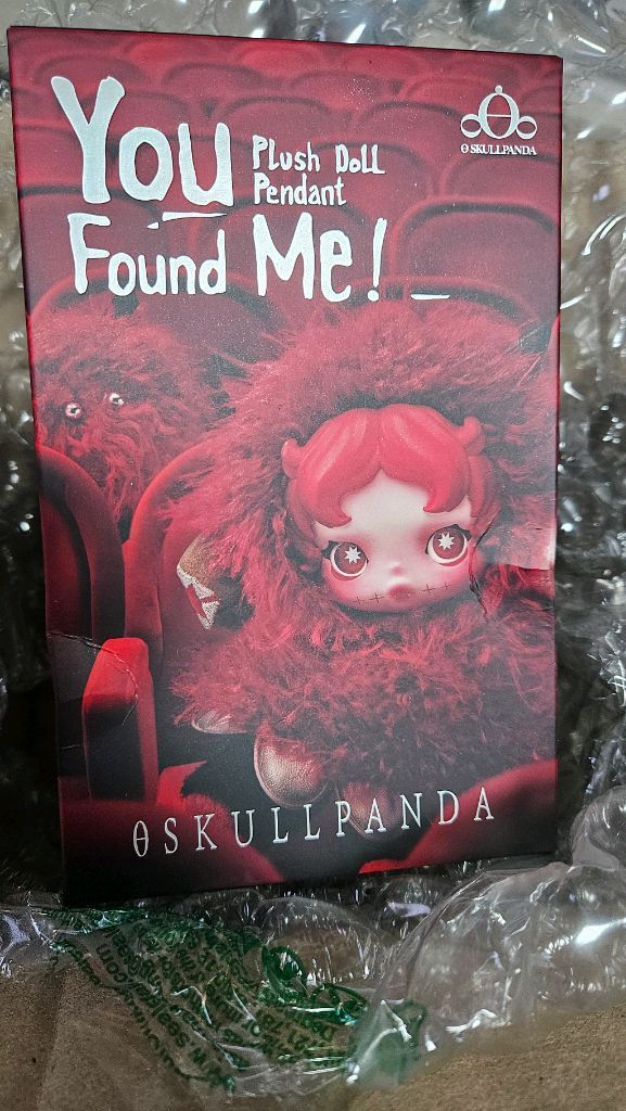 (원가이하판매)미개봉새상품/스컬판다 날찾아봐 밤톨이/ 이미지