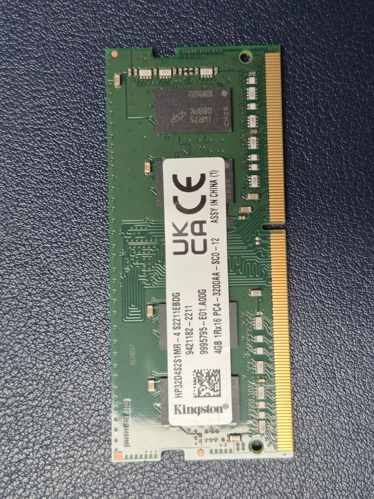 킹스톤 DDR4 4GB PC4 3200AA 노트북 메모리 (PC4-25600) - 안심되는 중고거래