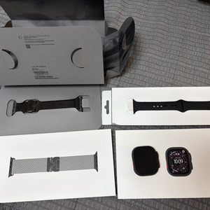 애플워치 울트라3 블랙 밀레니즈 루프 M 이미지