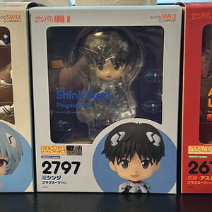 넨도로이드 에반게리온 플러그 슈트(신지 레이 아스카) 일괄 이미지