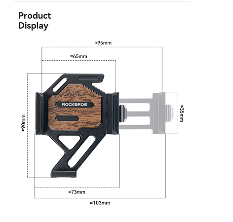 ROCKBROS 자전거 휴대폰 홀더 스마트폰 거치대 새상품 이미지