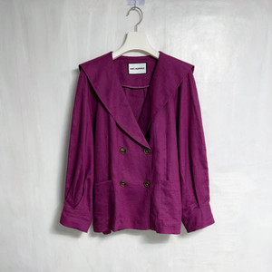 칼라거펠트 세일러 카라 마 100% 자켓 이미지