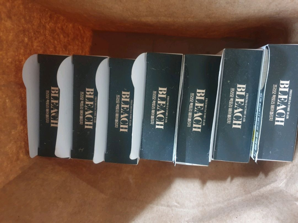 헤어블리치 탈색제 7개 무료배송 미개봉 새제품 이미지