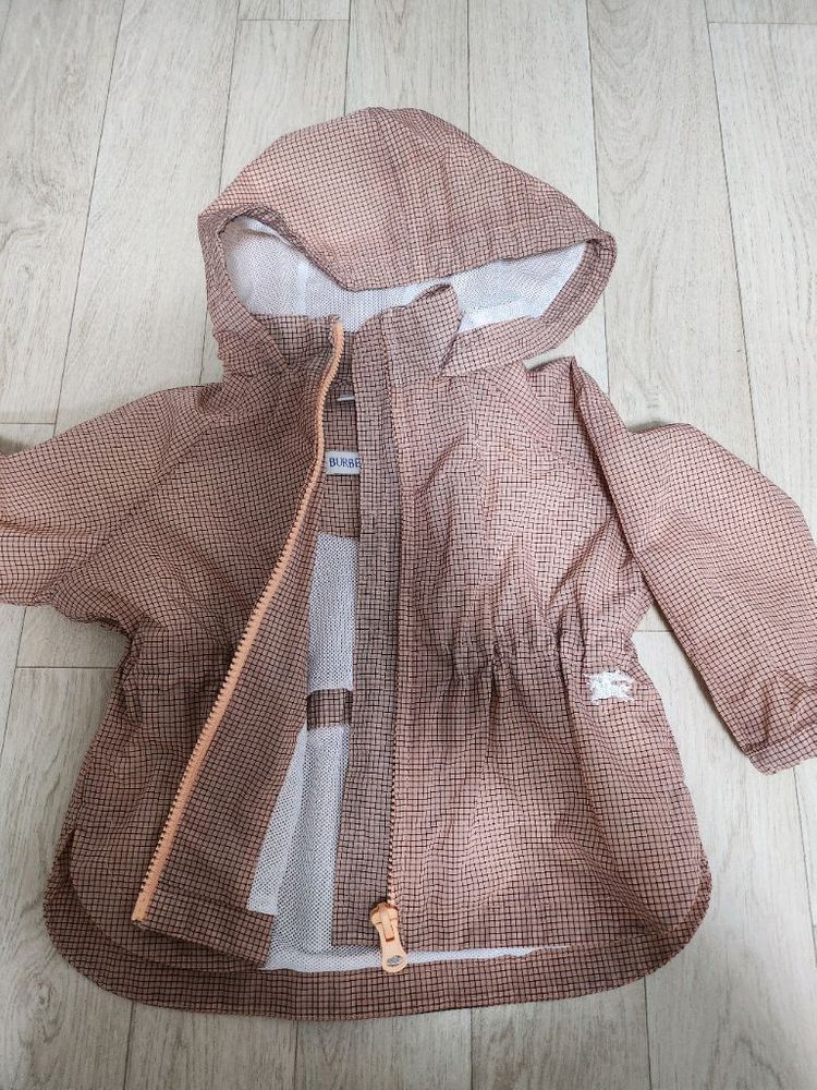 50만원대 정품.최신상.시착만) 12m 버버리 키즈 베이비 바람막이 자켓 버버리키즈 이미지