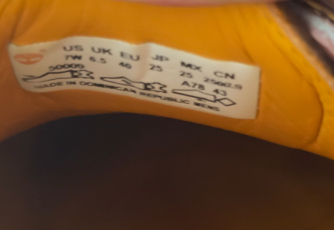 팀버랜드 보트슈즈 6.5 (약 250~255) 이미지