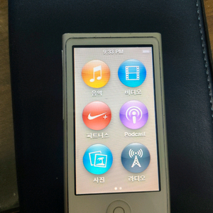 아이팟 나노 7세대 16기가 그레이 색상(A급 이미지