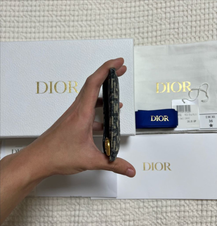 (풀구성) 디올 오블리크 새들 카드지갑 이미지