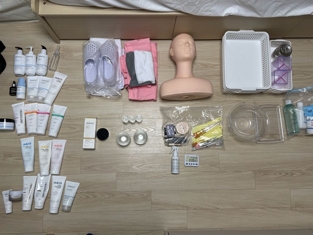 합격기운-피부미용 실기 준비물 풀세트(데콜테마네킹포함) 이미지