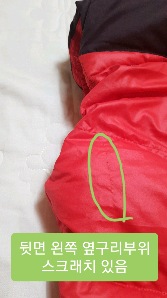 나이키 오리털패딩조끼 80 여성44 가슴43 기장58 이미지