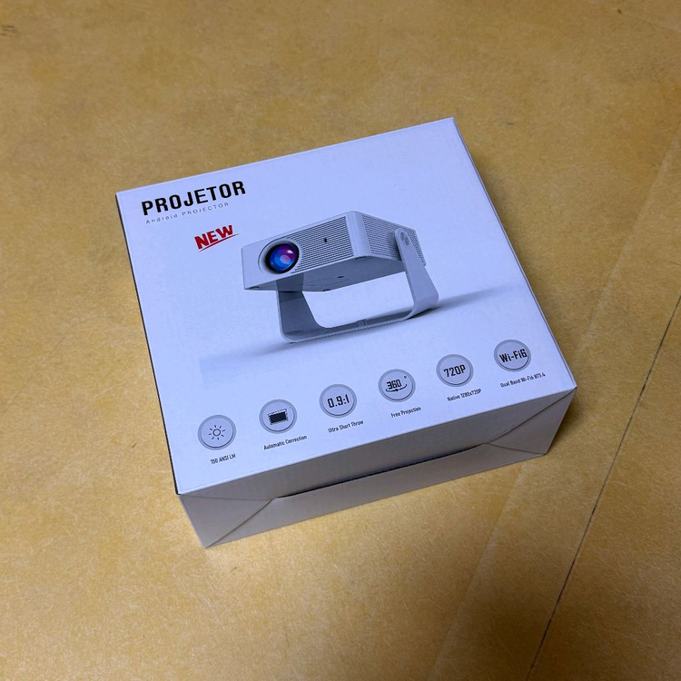 씽크라이프 무선 미러링 빔 프로젝터 미개봉 새상품 판매합니다. 이미지