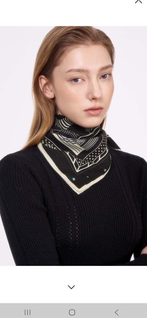 한섬 랑방 25ss 스카프 ㅡ비품 가격내림 이미지