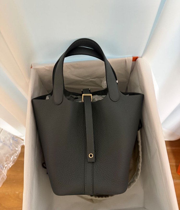 에르메스 피코탄18 그리미스티 금장(3월구입)새상품 풀세트 이미지