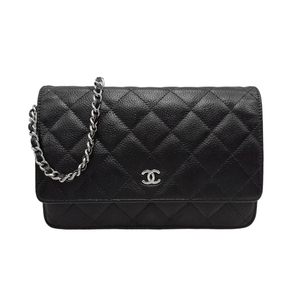 샤넬 WOC 캐비어 은장 체인백 풀박스 이미지