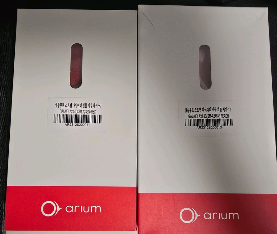 아리움 갤럭시A24 카드수납폰케이스 새상품 판매합니다. 이미지