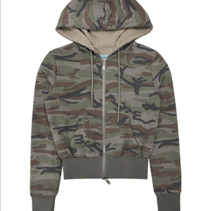 (새상품) 페일제이드 카모 와플 후드집업 라이트카키 이미지