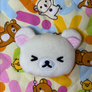코리락쿠마 봉제인형 뱃지 [일본정품 새상품] 이미지