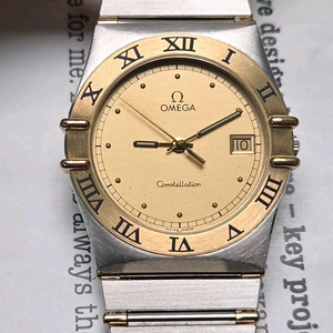빈티지 오메가 컨스틸레이션 샴골판 골드콤비 하프바 쿼츠 브레이슬릿 ver. 이미지