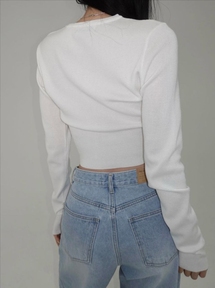 (새상품) 페일제이드 2024 레이온 썸머 가디건 화이트 이미지