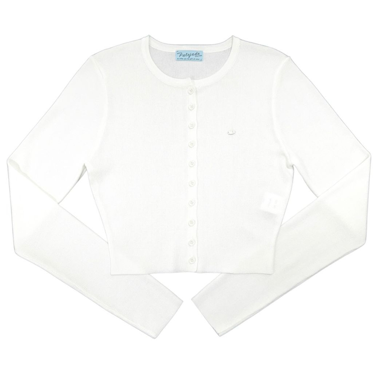 (새상품) 페일제이드 2024 레이온 썸머 가디건 화이트 이미지