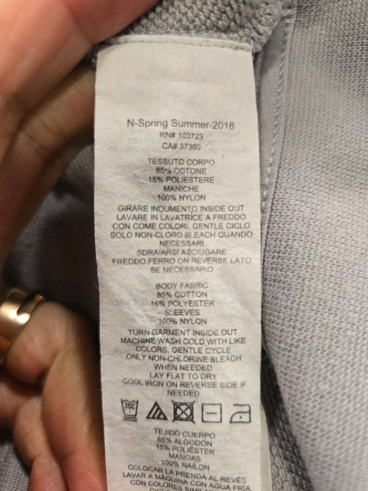 A|X 아르마니 익스체인지 남성 집업 자켓 S 이미지