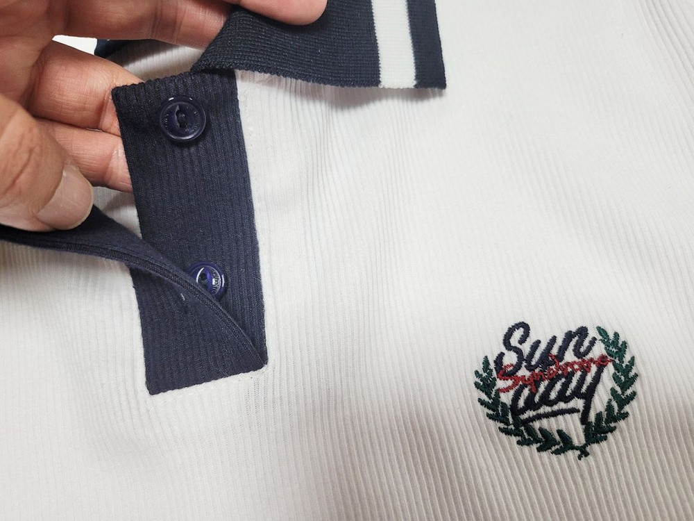 로맨틱크라운(RWTCRW) 카라 티 55-66 새상품 이미지