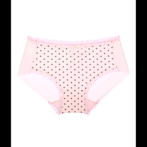 핑크 토트무늬 레이스 노라인팬티 90S,95M, 100L 이미지