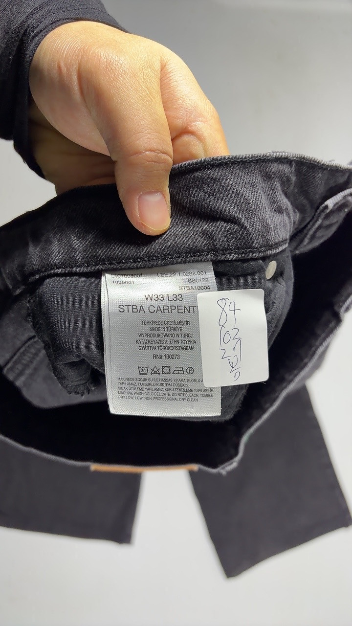 11097번 LEE [봄] 남자 그레이진 데님 33 인치 이미지