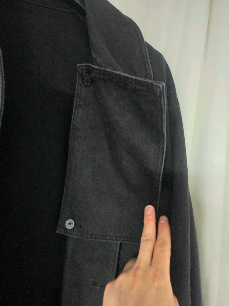 솔리드옴므데님 셔츠 자켓 이미지