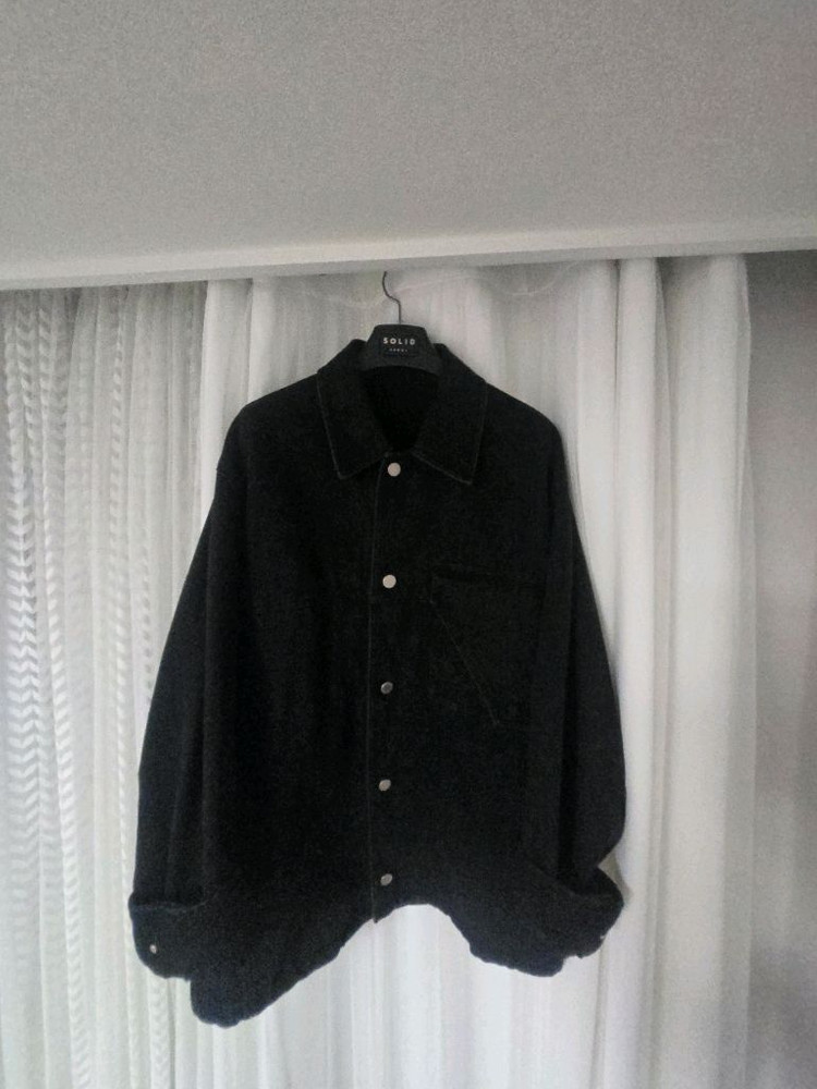솔리드옴므데님 셔츠 자켓 이미지