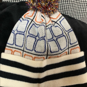 패턴 비니 (방울모자, 털모자) 이미지