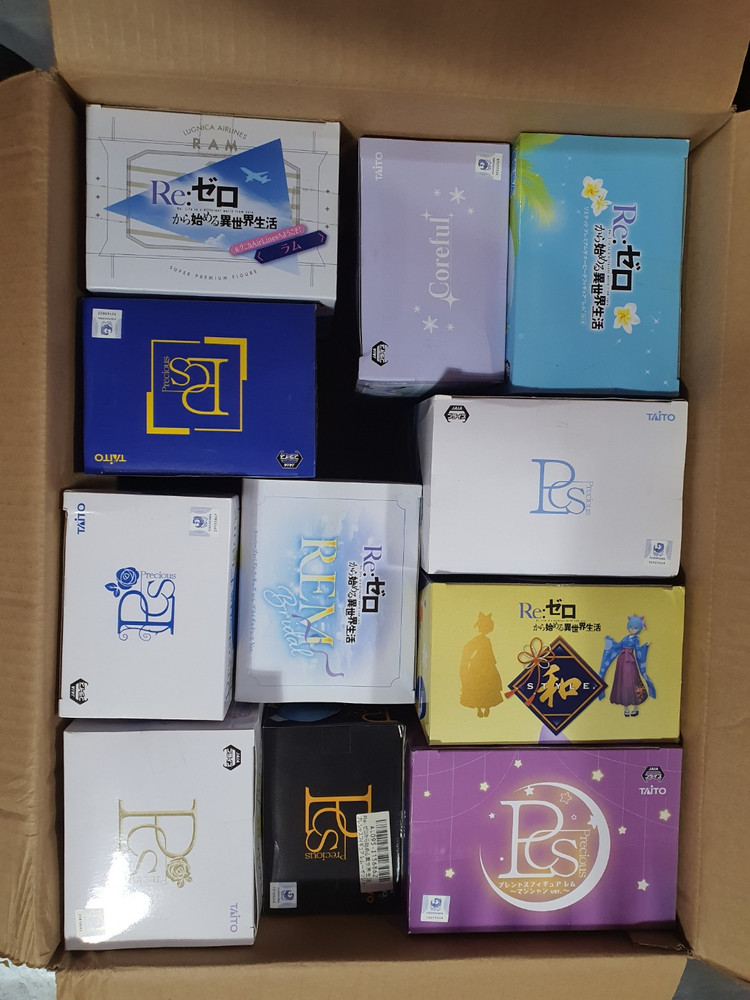 리제로 피규어 11개 일괄 - 상품변경, 양 추가 이미지