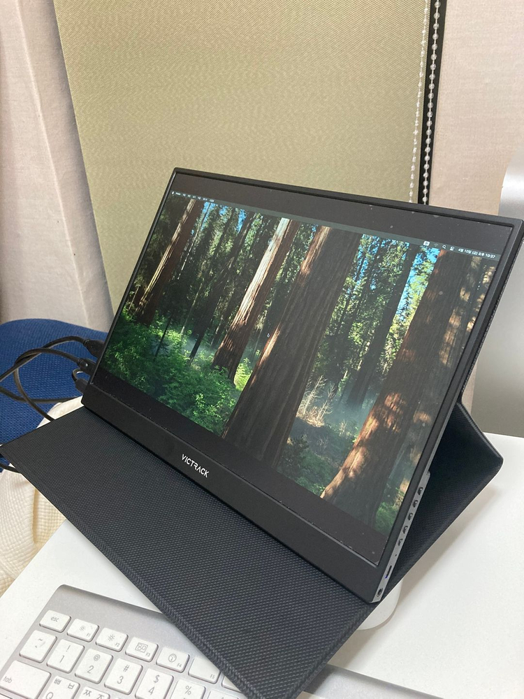 14인치 휴대용 보조 모니터 VICTRACK 140PM02Q Portable Monitor | 중고나라 - 안심되는 중고거래