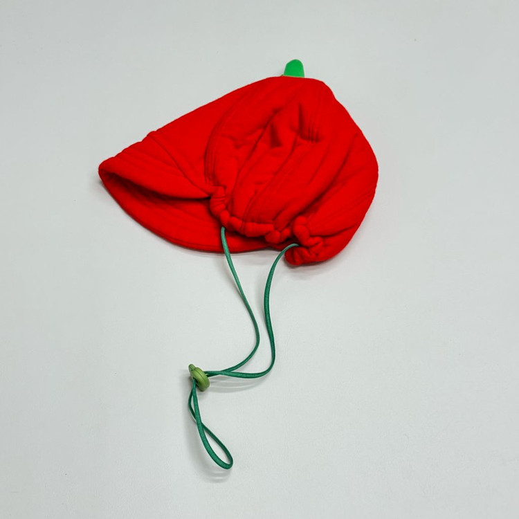 꽁떼레베 애플햇 아기사과모자 이미지