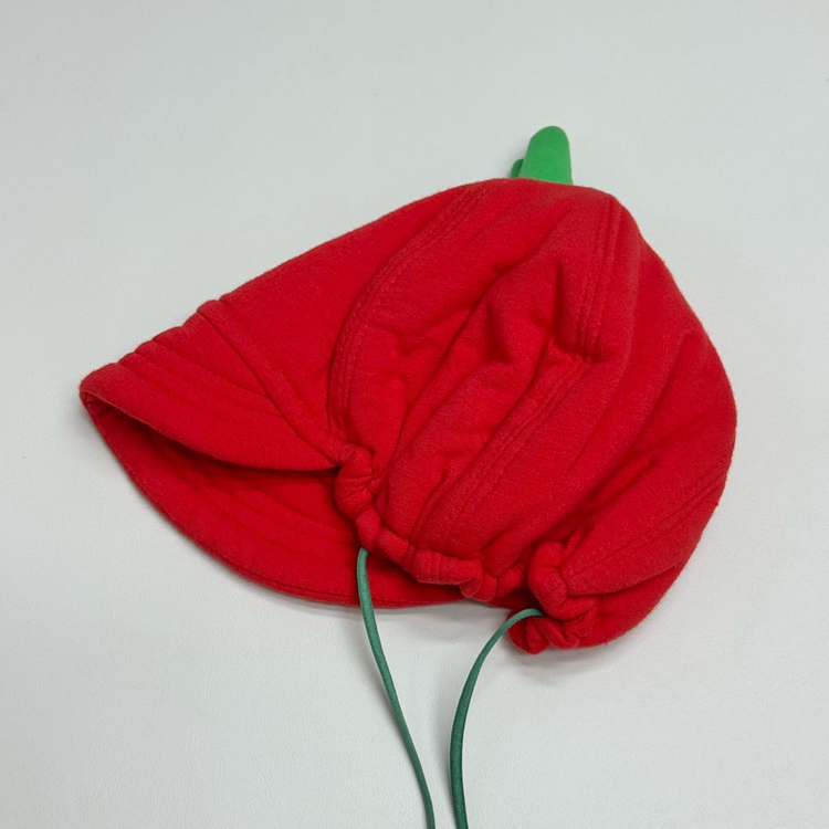 꽁떼레베 애플햇 아기사과모자 이미지