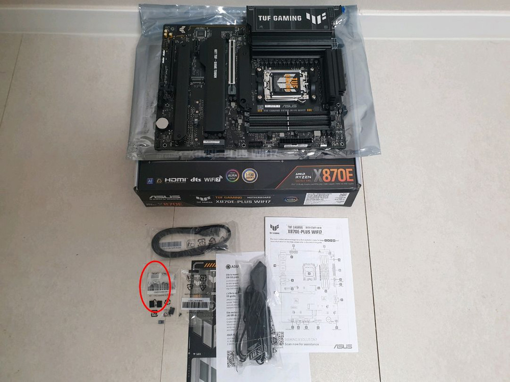 신품급 9950x3D + DDR5 64GB + RTX 5070 Ti + X870E 메인보드 + 1300W 파워 풀세 이미지
