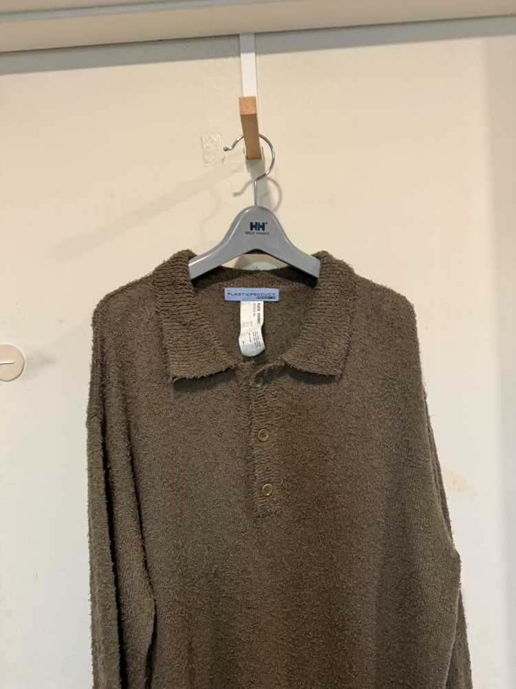 plastic product 플라스틱프로덕트 폴로 니트 이미지