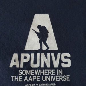일본 정품 AAPE 에이프 반팔티셔츠 XL 이미지