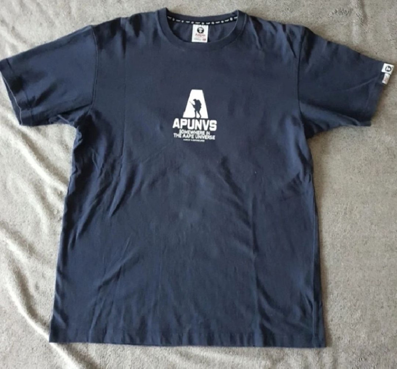 일본 정품 AAPE 에이프 반팔티셔츠 XL 이미지