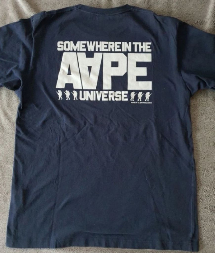 일본 정품 AAPE 에이프 반팔티셔츠 XL 이미지