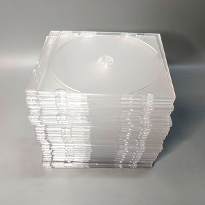 CD케이스 시디케이스 반투명 슬림형 1장용 5mm 중고 25장 단위 판매 이미지