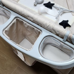 [판매] 몽슈레 루나크립 아기침대 풀세트 (새제품급) 이미지