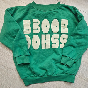 26SS 보보쇼즈 키즈 프린트 로고 스웻셔츠 맨투맨 4y 이미지