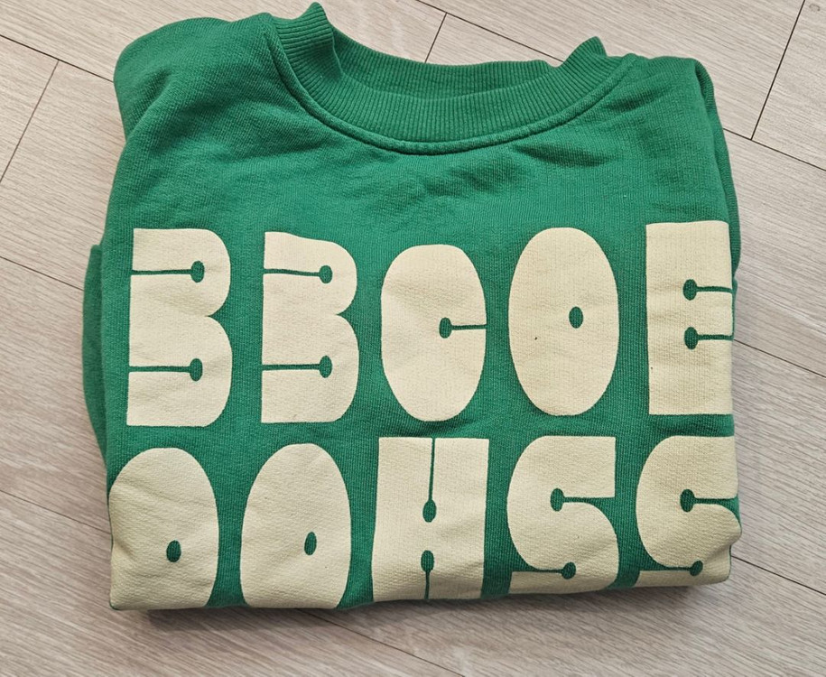 26SS 보보쇼즈 키즈 프린트 로고 스웻셔츠 맨투맨 4y 이미지
