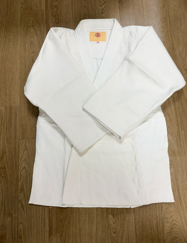 쿠사쿠라 백색 유도복 165 이미지